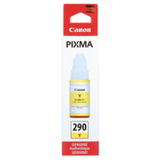 Canon GI-290 Yellow Inkjet Printer Ink Bottle, Dye-Based, 7000 Page Yield, Compatible with PIXMA MegaTank G4200 G3200 G2200 G1200, 1598C001