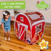 Cocomelon 320688 Old MacDonald's Musical Barn Indoor/Outdoor Pop Up Tent