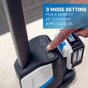 Hart HPSV60B 20-Volt High Capacity Cordless Stick Vacuum Kit, White