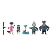Jazwares Disney Zootopia 2 Adventure 5-Pack Articulated 3 Inch Action Figures Multicolor Includes Judy Hopps Nick Wilde ZOTP0012