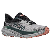 HOKA Challenger ATR 7 Trail Running Shoes for Ladies - Harbor Mist/Spruce - 6M