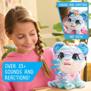 Just Play 28076 FurReal Lil Wilds North The Sabertooth Kitty Interactive Pet, Kids Toys for Ages 4 Up