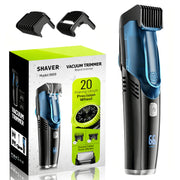 Cshidworld Mens Electric Stubble Trimmer with LED Display, 20