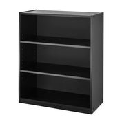Mainstays MS89-010-092-40 3-Shelf Bookcase with Adjustable Shelves, True Black Oak