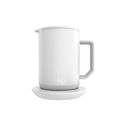IonMug Charging Coaster Heating Coffee Mug with Lid 12oz. - Material: ABS