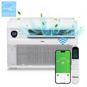 Ktaxon K1-G27000709 8000 BTU Inverter Window Air Conditioner, Energy-Saving Window AC Unit with APP & Voice Contr