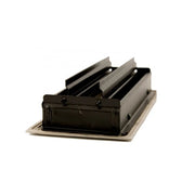Signature Hardware HV-1017-612-CI Old Victorian Scroll Design Cast Iron Floor Register with Louver, 6
