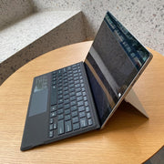 INI Type Cover Bluetooth Keyboard with Multi-Touch Trackpad, Ultra Slim, Black Backlit for Microsoft Surface Pro 7+ to 3