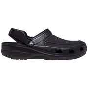 Crocs Yukon Vista II LiteRide Clogs for Men - Black/Slate Grey - 10M