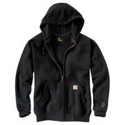 Carhartt Rain Defender Loose-Fit Heavyweight Full-Zip Hoodie - Black - LT