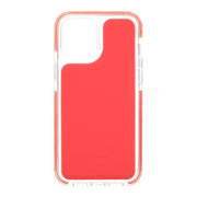 Lifeworks Technology Group 2IHPC0778J9W2 iHome Silicone Velo Case for iPhone 12/12 Pro (Coral)
