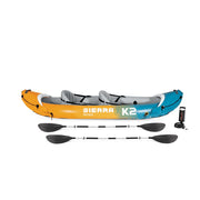 Intex 68388W Sierra K2 Inflatable Kayak 2-Person with Oars and Pump