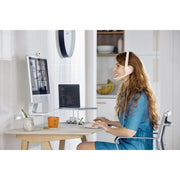 Logitech Headphones with Noise-Cancelling Microphone, Rose