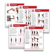 Fit For Life Reebok Delta Agility Kit, Speed Parachute, 20-Foot Agility Ladder, 12 Cones, 6 Hurdles, Jump Rope, Exercise Guide, Portable Mesh Bag