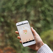 Google T4002ES Nest Thermostat E Programmable Smart Thermostat for Home, App Controlled via Wi-Fi, Frosted White