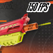 Nerf Pro Gelfire Warp Speed Motorized Blaster, Rapid-Fire 20 Rounds Per Second, 20,000 Water Bead Rounds, Rechargeable Battery, Protective Eyewear, Multicolor, G1115