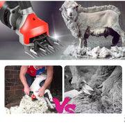 Petyoung 900W Electric Sheep Shears 6-Speed Professional Grooming Clippers for Thick Coat Animals Cats Dogs Pets