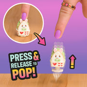 Just Play Disney Munchlings Mini Munch Poppin Treat Bucket, 1.5 Inch Collectible Toy Figures, Assorted Disney Character Themes