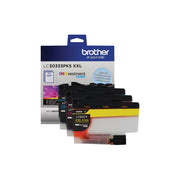 Brother LC30333PKS XXL Super High-Yield INKvestment 3-Pack Ink Cartridges - Cyan/Magenta/Yellow
