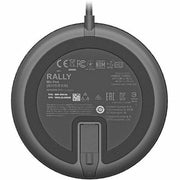 Logitech Rally Mic Pod Wired Omnidirectional Condenser Microphone Graphite XLR Connector 989-000430