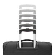 American Tourister 4 Kix 3.0 Carry-On Softside Expandable Luggage with 360-Degree Dual Spinner Wheels, Black, 23.5 in, 158585-1041
