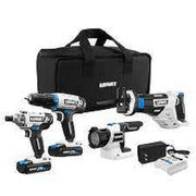 Hart HPCK402BPTA 20-Volt Cordless 4-Tool Combo Kit with 200-Piece Accessory Kit and 16-inch Storage Bag