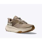 Hoka Men's Transport Running Shoes, Sustainable Cushioning, Dune/Eggnog, Size 8.5 Medium, 1123153-DEGG
