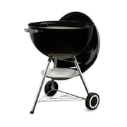 Weber Original Kettle Charcoal Grill, 22 Inch, Porcelain Enamel Finish, Black, 1502352