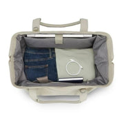 Samsonite Drop-Bottom Weekender Duffel with Detachable Strap, Limestone Grey - Lightweight
