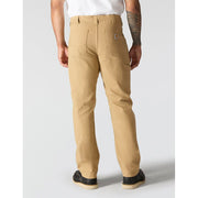 Carhartt Men's Relaxed Straight Rigby Dungaree Work Utility Pants, Rugged Flex Stretch, Dark Khaki, 35W x 30L, 102291-253