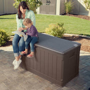 Lifetime 60089 Deck Storage Box, 116 gallon