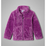 Columbia Toddler Girls Fire Side Sherpa Full Zip Fleece Jacket, Razzle Purple, 2T, 179908