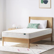 Zinus Innerspring Mattress, 6in Basic Tight Top, Firm Support, Twin Size, White