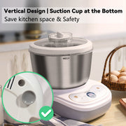 YuChanluck YC-008 Electric Dough Mixer, 7.4QT Large Capacity with Constant Temperature Fermentation