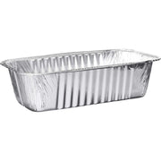 Plasticpro Disposable Aluminum Foil Loaf Pans, 10 Pack, 5 lb Capacity, Silver, Rectangular, Oven and Freezer Safe