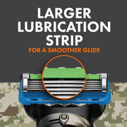 Gillette Fusion5 ProGlide Salute to Service Edition Men's Razor with 6 Blade Refills