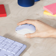 Logitech 910-007866 Compact Wireless Mouse, Purple, USB-A Receiver, Optical Sensor, Battery Powered