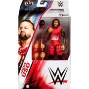 WWE Elite Collection Jimmy Uso Action Figure, 6-Inch, Highly Articulated with TrueFX Detailing and Interchangeable Hands, Red, Series 106