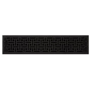 HV-1019-630-CI Cast Iron Monarch Design Wall Pre-Drilled Register With Louvers - 6