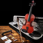 Eastar Half Size Fiddle EVA-2 Violin Set For Kids Beginners Students (Imprinted Finger Guide on Fingerboard)
