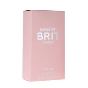 Burberry Brit Sheer Eau de Toilette Spray, Floral Fragrance for Women, 1.7oz