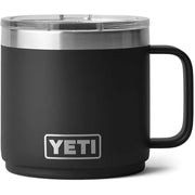 YETI Rambler Stackable Ceramic-Lined Mug with MagSlider Lid, 14 oz., Black - BPA-free