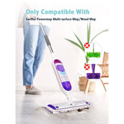 Leemone LM-PowerMop-24 Surface Mopping Pad Refills for PowerMop Disposable Microfiber Pads, 24 Count