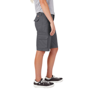 Dickies Relaxed Fit Stretch 11'' Cargo Shorts for Ladies - Graphite - 16