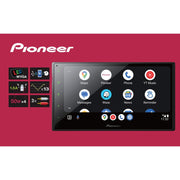 Pioneer DMH-260BT Double Din Car Stereo, 6.8-Inch Capacitive Touchscreen