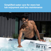 Hot Spring FreshWater Salt System Outdoor Spa Cartridge, Durable Titanium, 3 Pack, 8.82 in, 80004 3
