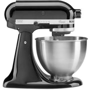 KitchenAid K45SSOB 4.5-Quart Classic Series Stand Mixer, Onyx Black