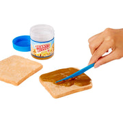 MGA Entertainment Slime Life PB&J with Chips DIY Slime Kit, Realistic Food-Inspired Design, Variety of Textures, Includes Bread Slices, Peanut Butter, Jelly, Chips, Serving Plate, and Knives
