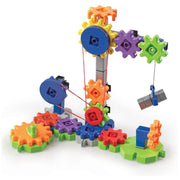 Learning Resources LER9227 Machines in Motion, STEM, Gear, Puzzle, Early Engineering Toys, 116 Pieces, Ages 5up