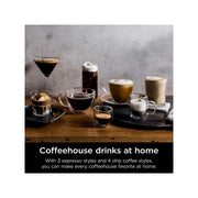 Ninja ES601 Luxe Caf Premier Series 3-in-1 Espresso & Coffee System with Grinder, Cold Brew, and Barista Assist